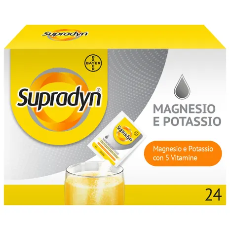 Supradyn magnesio e potassio 24 bustine