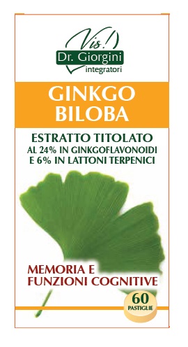 Ginkgo Biloba Estratto Titolato 60 Pastiglie