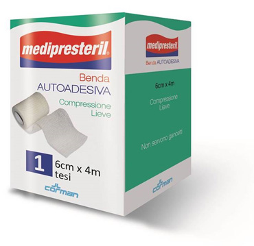 Benda Elastica Autoadesiva Gazofix lf 4x400cm, compra online su Farmacia  delle Terme