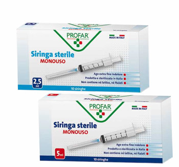 Siringa Monouso 5 ml Profar