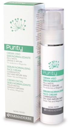 Purity Crema Viso Sebonormalizzante 50 ml