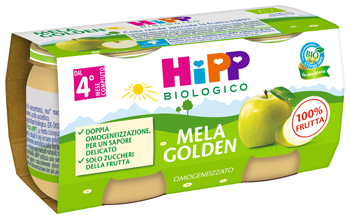 HIPP BIO OMOGENEIZZATO MELA GOLDEN 6X80 G