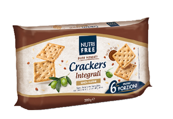 Nutrifree Crackers Integrali 33,4 g x 6 Pezzi