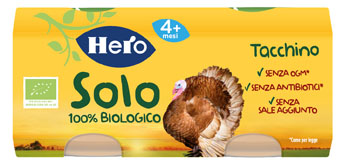 Hero Solo Omogeneizzato Pollo 100% Bio 2x80g, compra online su Farmacia  delle Terme