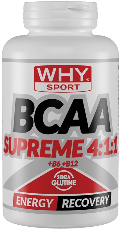 Whysport Bcaa Supreme 4:1:1 + b6 + B12 200 Compresse