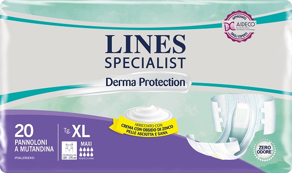 Pannolone a Mutandina Lines Specialist Classic Maxi Misura Media 30 Pezzi,  compra online su Farmacia delle Terme