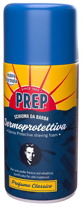 Prep Schiuma Barba Dermoprotettiva Profumo Classico 300 ml