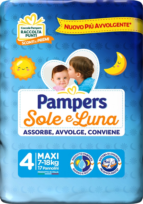 WIPES PAMPERS PROTEZIONE PURA NATURELLO 52 SALVIETTE