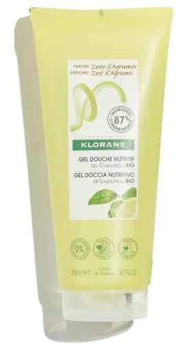 Klorane Gel Doccia Zest D'agrumi 200 ml