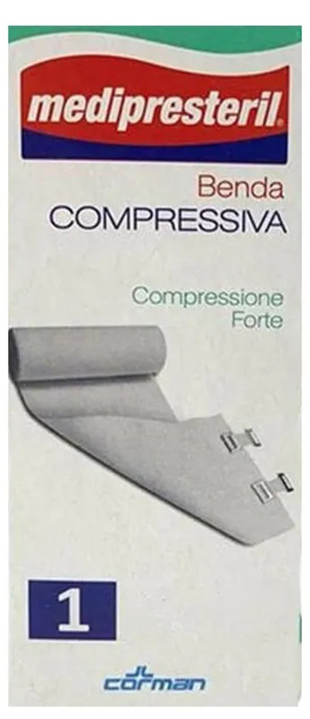 Benda Elastica Medipresteril Ideal Compressione Moderata M4,5x10cm Tesi, compra  online su Farmacia delle Terme