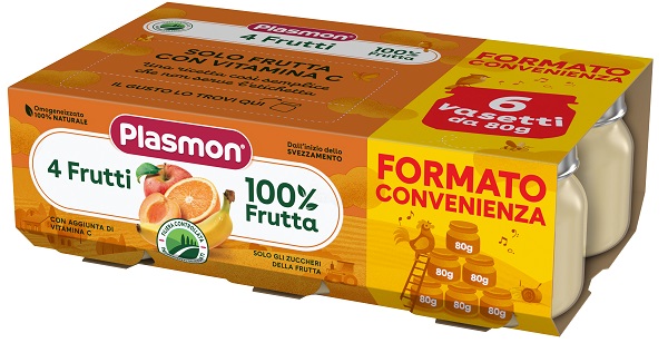 Humana Omogenizzato Frutta Mela Biologico Offerta 12 Vasetti da 100