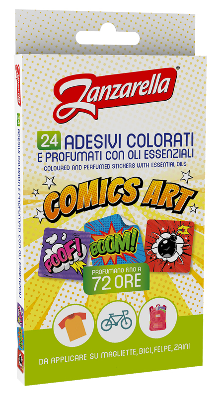 Zanzarella Sticker Teen 24 Pezzi