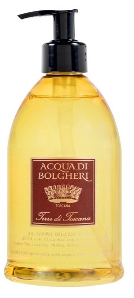 Acqua di Bolgheri Bio-sapone Mani/viso Terre di Toscana 500ml