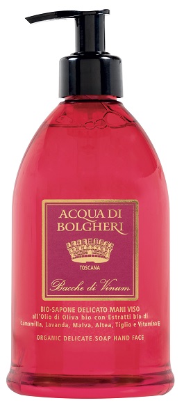 Acqua di Bolgheri Sapone Delicato Bio Bacche di Vinum 500 ml