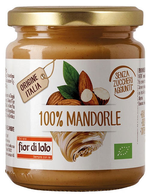 Fior di Loto Crema 100% di Mandorle Tostate