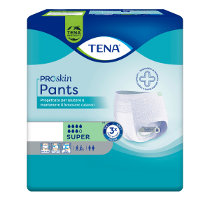 PANNOLONE PER INCONTINENZA TENA PANTS SUPER MEDIUM 10 PEZZI - La