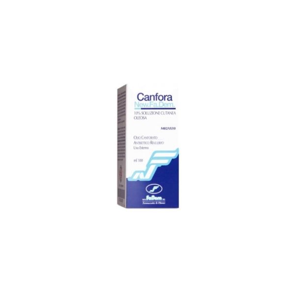 Canfora (new.fa.dem.)*soluz Ial 100 ml 10%, compra online su Farmacia delle  Terme