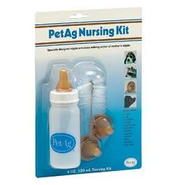 Nursing Kit Biberon da 120ml per Animali + Tettarelle di Varie Misure + Scovolino  per Pulizia, compra online su Farmacia delle Terme