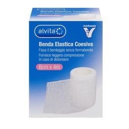 Benda Elastica Coesiva Alvita 6x4, compra online su Farmacia delle Terme