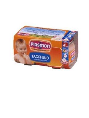 Plasmon Omogeneizzato Tacchino 80 g x 2 Pezzi