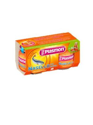 Plasmon Omogeneizzato Nasello Patate 80 g x 2 Pezzi