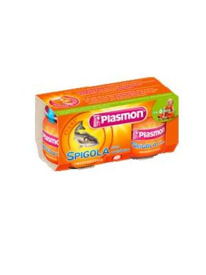 Plasmon Omogeneizzato Spigola Branzino 80 g x 2 Pezzi