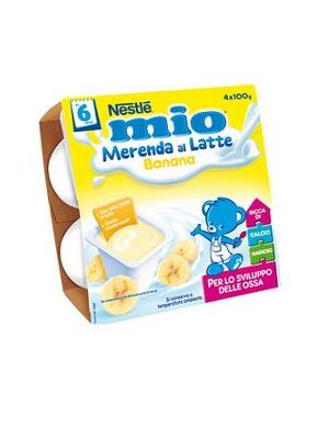 Mio Merenda Banana 4 x 100 g