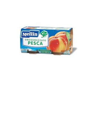 Mellin Omogeneizzato Pesca Mela 100 g 2 Pezzi