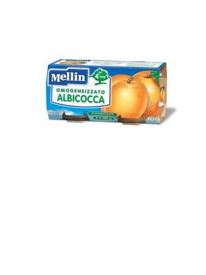 Mellin Omogeneizzato Mela/albicocca 100 g 2 Pezzi