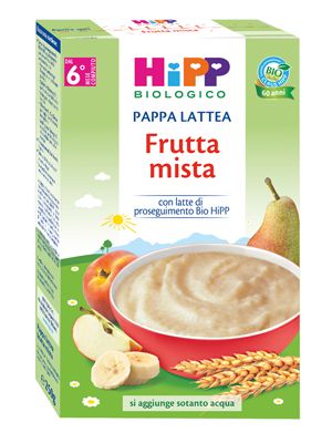 Hipp Bio Pappa Lattea Frutta Mista 250 g