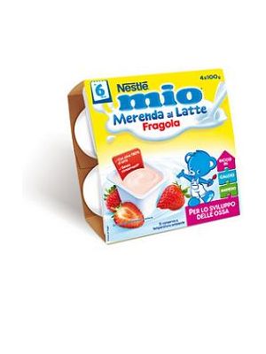 Mio Merenda Fragola 4 x 100 g