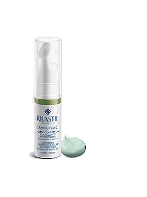 Rilastil Camouflage Fluido Correttivo Localizzato Antirossore Verde 5 ml