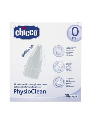 Ricambi Morbidi per Aspiratore Nasale Chicco Physioclean