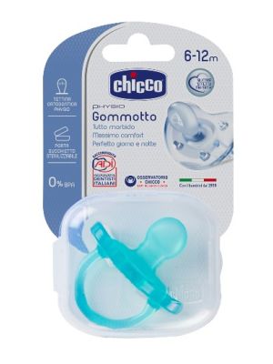 Chicco Gommotto in Silicone Boy 6-16 Mesi 1 Pezzo