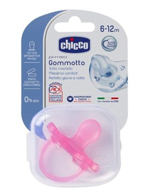 Chicco Gommotto in Silicone Girl 6-16 Mesi 1 Pezzo