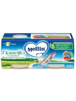 Mellin Omogeneizzato Nasello 2 x 80 g