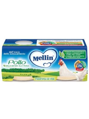 Mellin Omogeneizzato Pollo 2 x 80 g