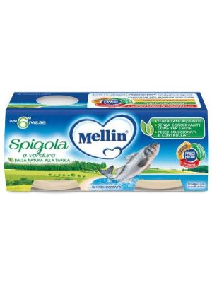 Mellin Omog Spigola 2 x 80 g