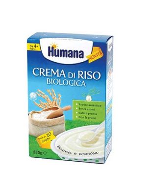 Humana Crema di Riso Biologico 230 g