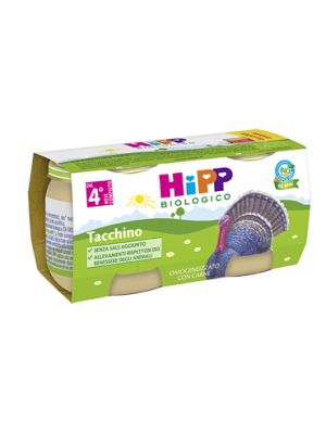 Hipp Bio Hipp Bio Omogeneizzato Tacchino 2x80 g