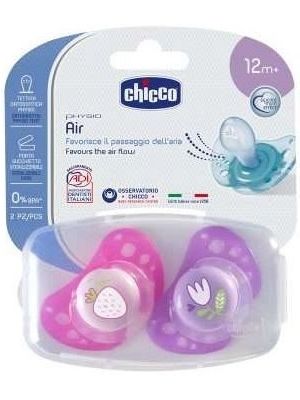 Chicco Succhietto Air Boy in Silicone 16-36 Mesi 2 Pezzi