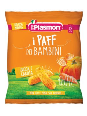 Plasmon Dry Snack Paff Zucca Carote 15 g