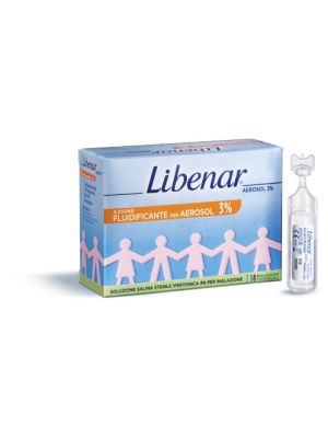 Libenar 18 Fiale Aerosol Ipertoniche 3%