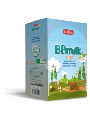 Bbmilk 0-12 Bio Polvere 2 Buste da 400 g