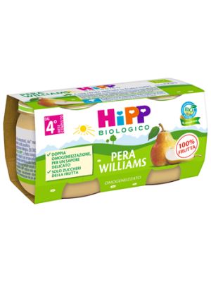 Hipp Bio Omogeneizzato Pera Williams 2 x 80 g