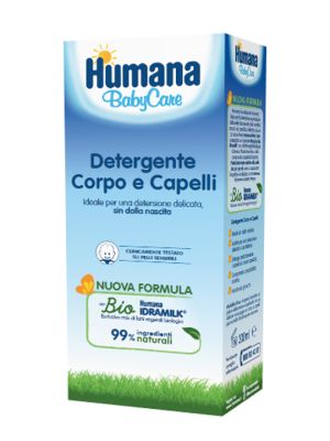 Humana Baby Care Detergente Corpo&capelli 300 ml