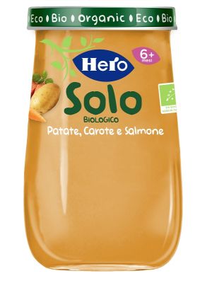 Hero Baby Solo Omogeneizzato Salmone Verdure 190 g