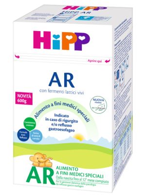 Hipp Latte Antireflusso con Metafolina 600 g