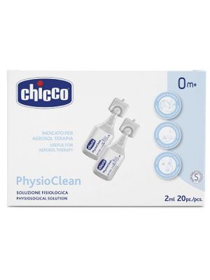 Soluzione Fisiologica per Aerosol Chicco Physioclean 20 x 2ml