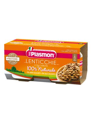 Plasmon Omogeneizzato Lenticchie 2 x 80 g